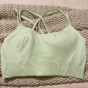 Lululemon Athletica Light Green Strappy Bralette